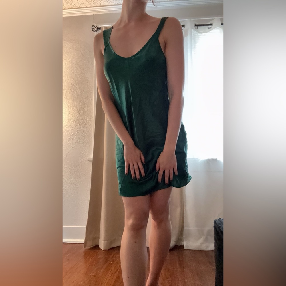 Whispers Green Vintage Nightie